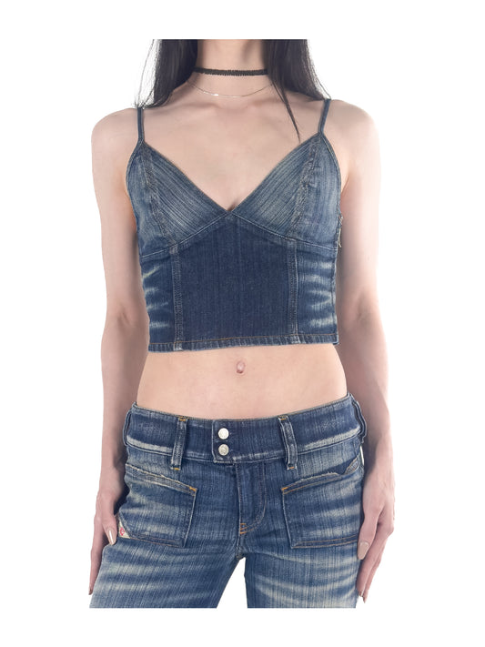 Diesel De Fulvy Crop Top