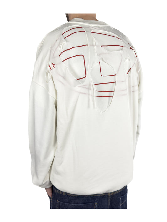 DIESEL S-StrapOval Crewneck Sweatshirt
