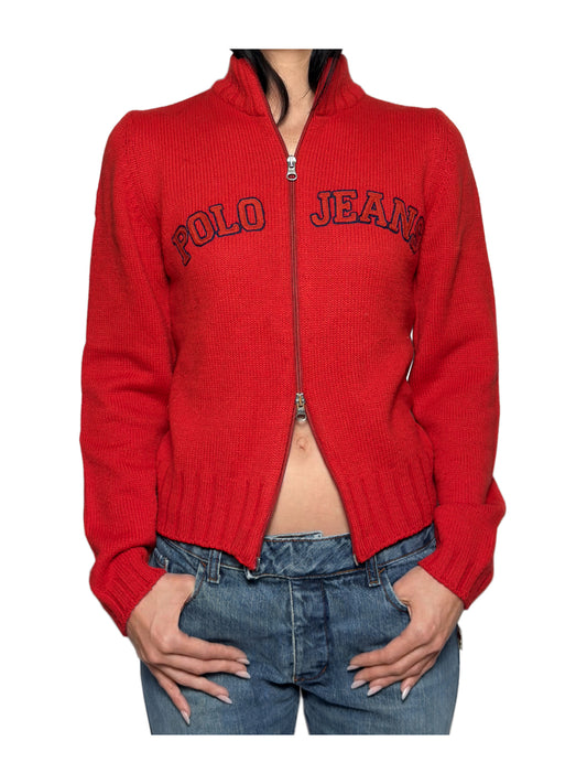 POLO RALPH LAUREN Merino Wool Zip Sweater