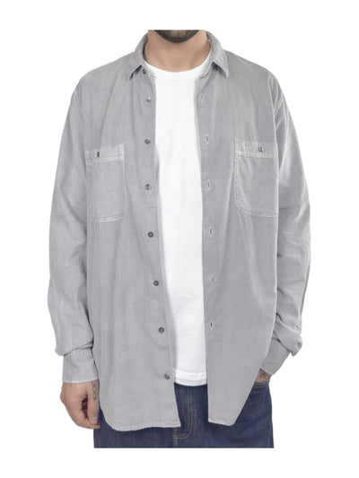 ASPESI Model C Garment-Dyed Baby Cord Shirt