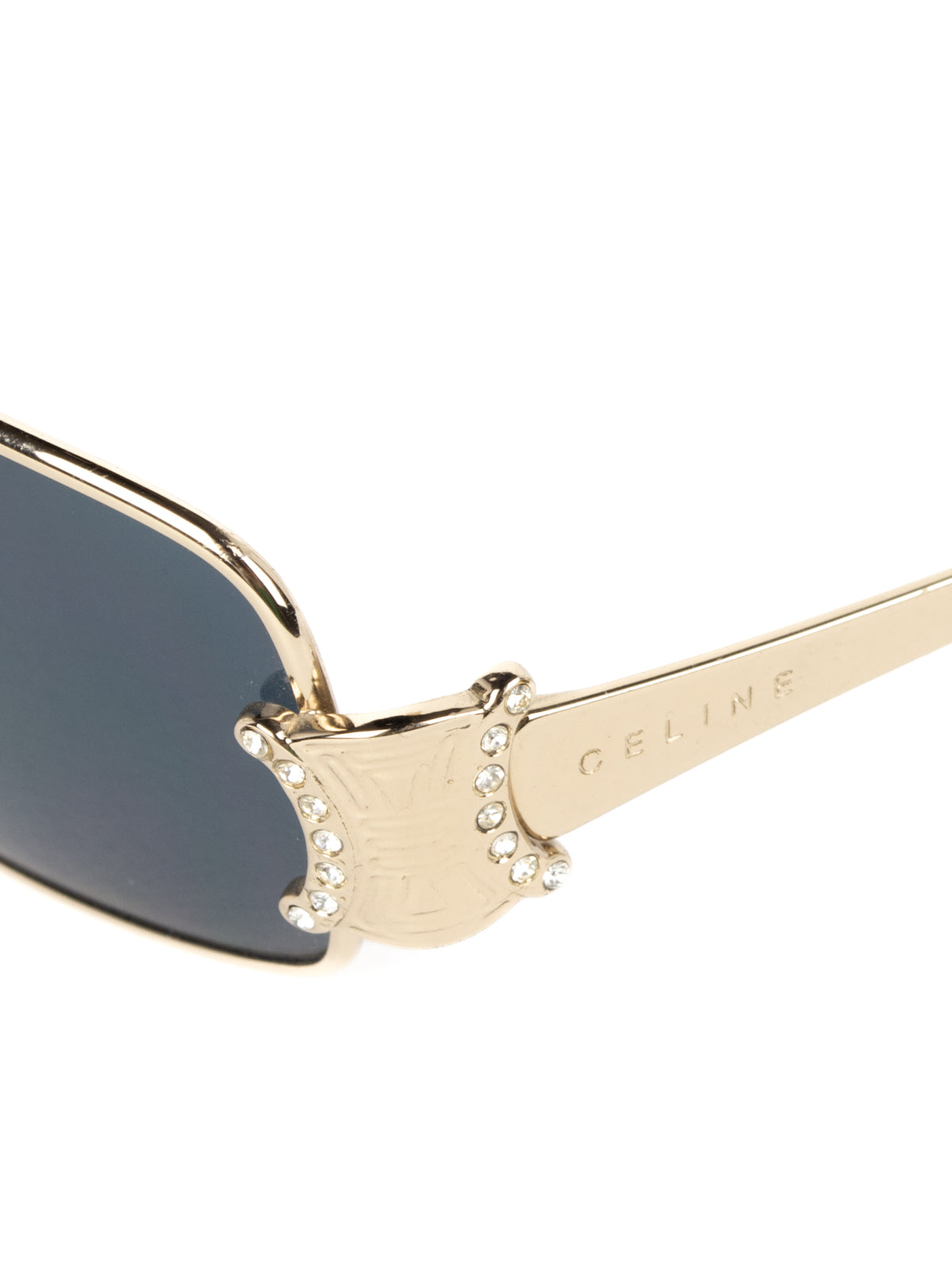 Celine Vintage Sunglasses Gold