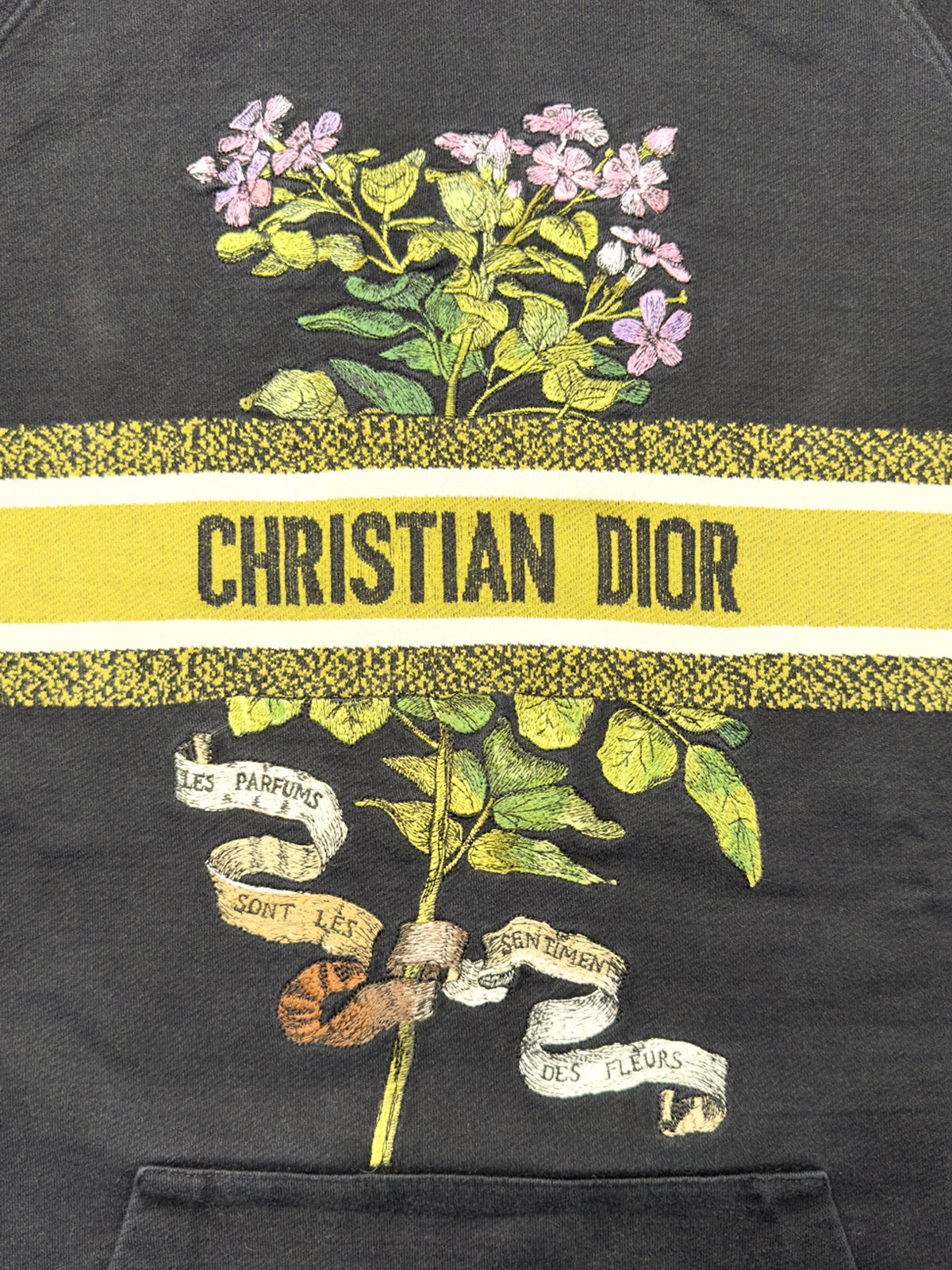 DIOR SS21 Fleurs Bibliques Oversized Hoodie