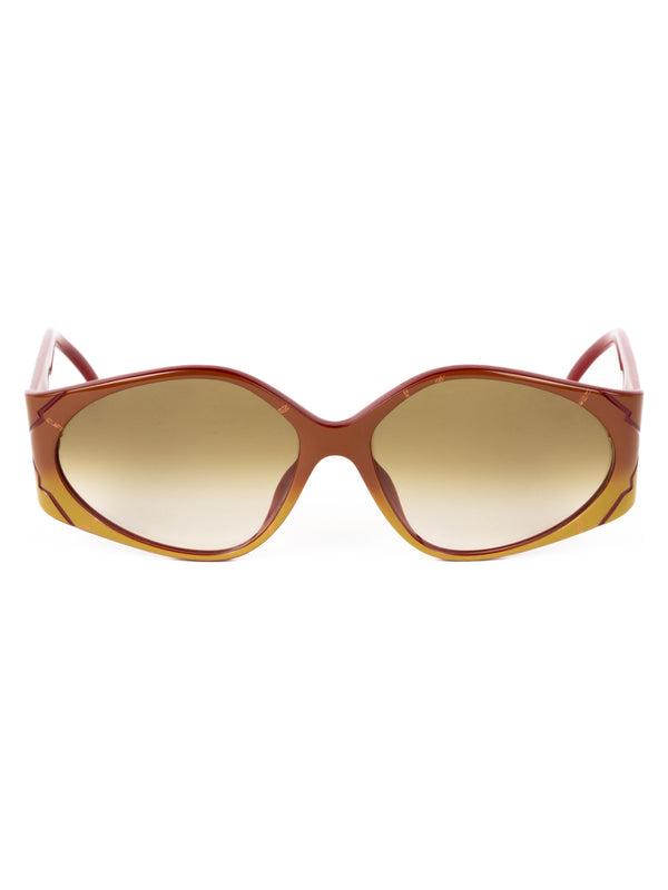 80s Vintage Oversized Butterfly Sunglasses - retro