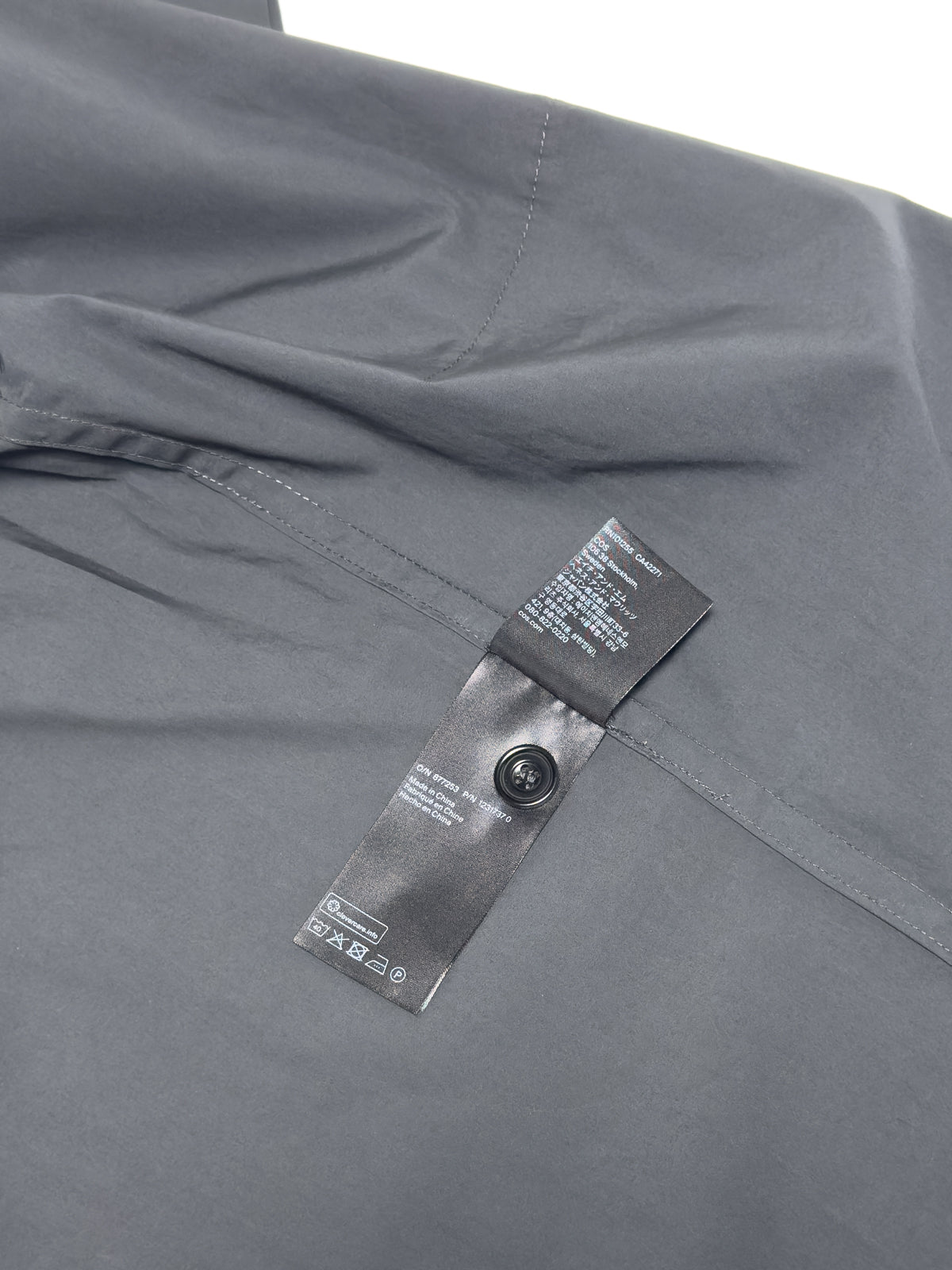 COS Oversize Short Sleeve Shirt