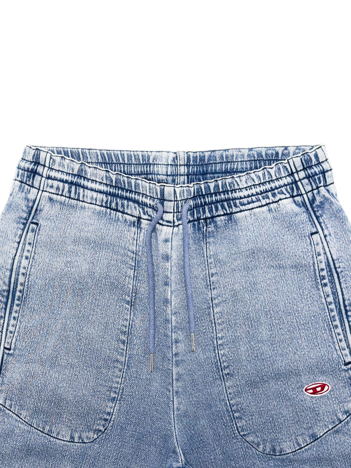 DIESEL SS23 D-Martians Track Denim Joggjeans