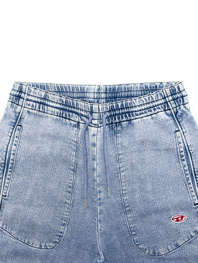 DIESEL SS23 D-Martians Track Denim Joggjeans