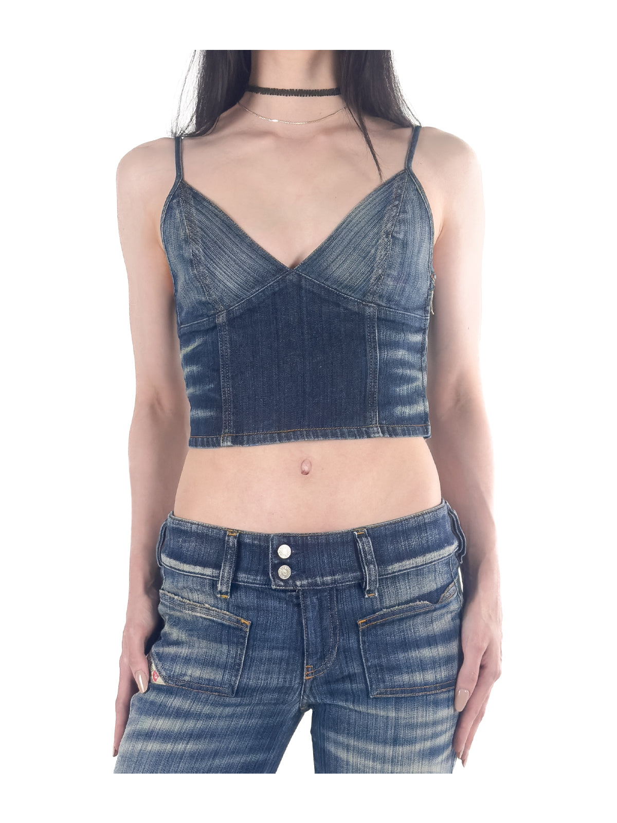 Diesel De Fulvy Crop Top