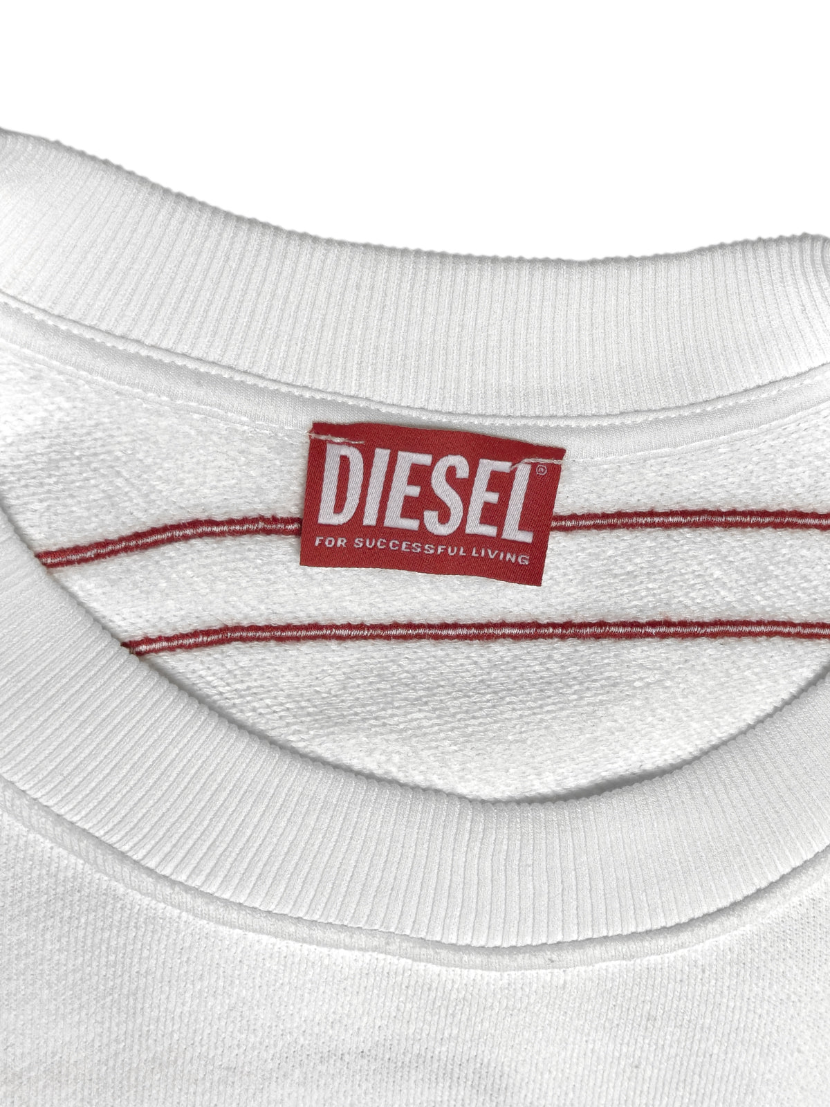 DIESEL S-StrapOval Crewneck Sweatshirt