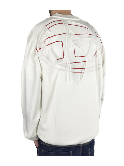 DIESEL S-StrapOval Crewneck Sweatshirt