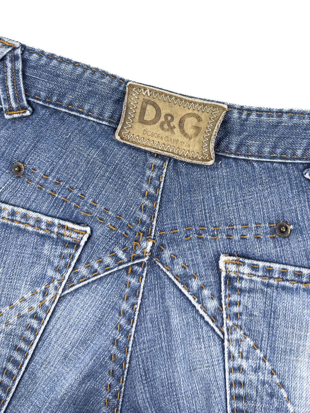 Dolce & Gabbana Archive Center Seam Jeans