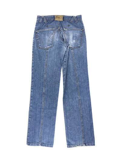 Dolce & Gabbana Archive Center Seam Jeans