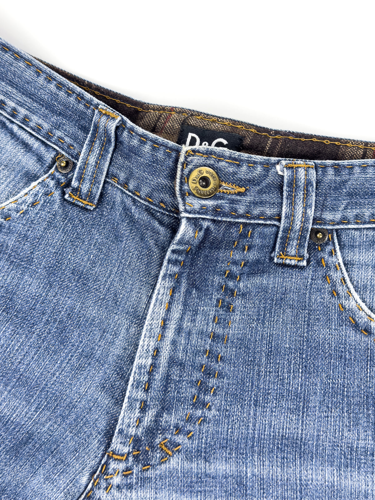 Dolce & Gabbana Archive Center Seam Jeans