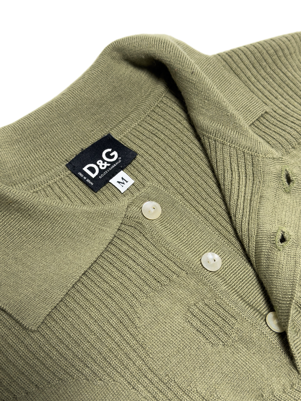 DOLCE & GABBANA Knit Polo Sweater