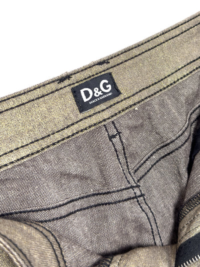 Dolce & Gabbana Gold Jeans