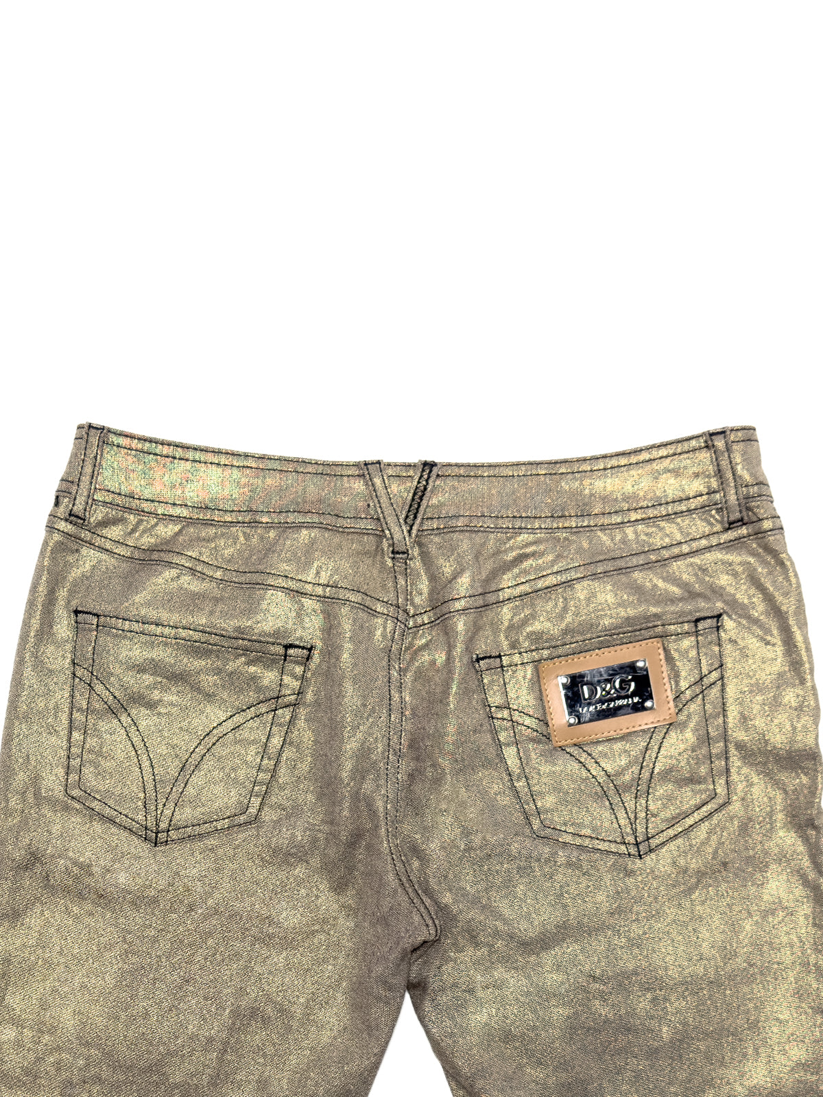 Dolce & Gabbana Gold Jeans