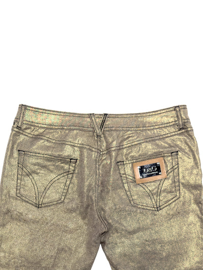 Dolce & Gabbana Gold Jeans