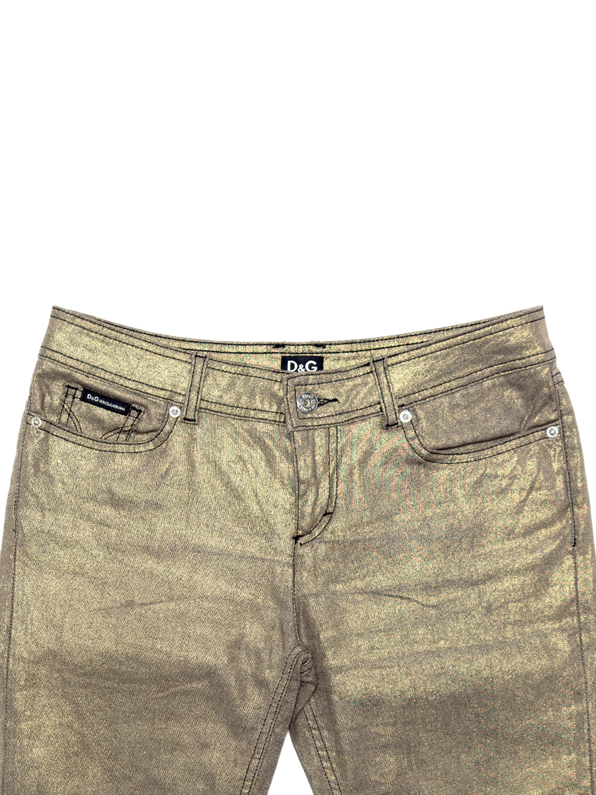 Dolce & Gabbana Gold Jeans