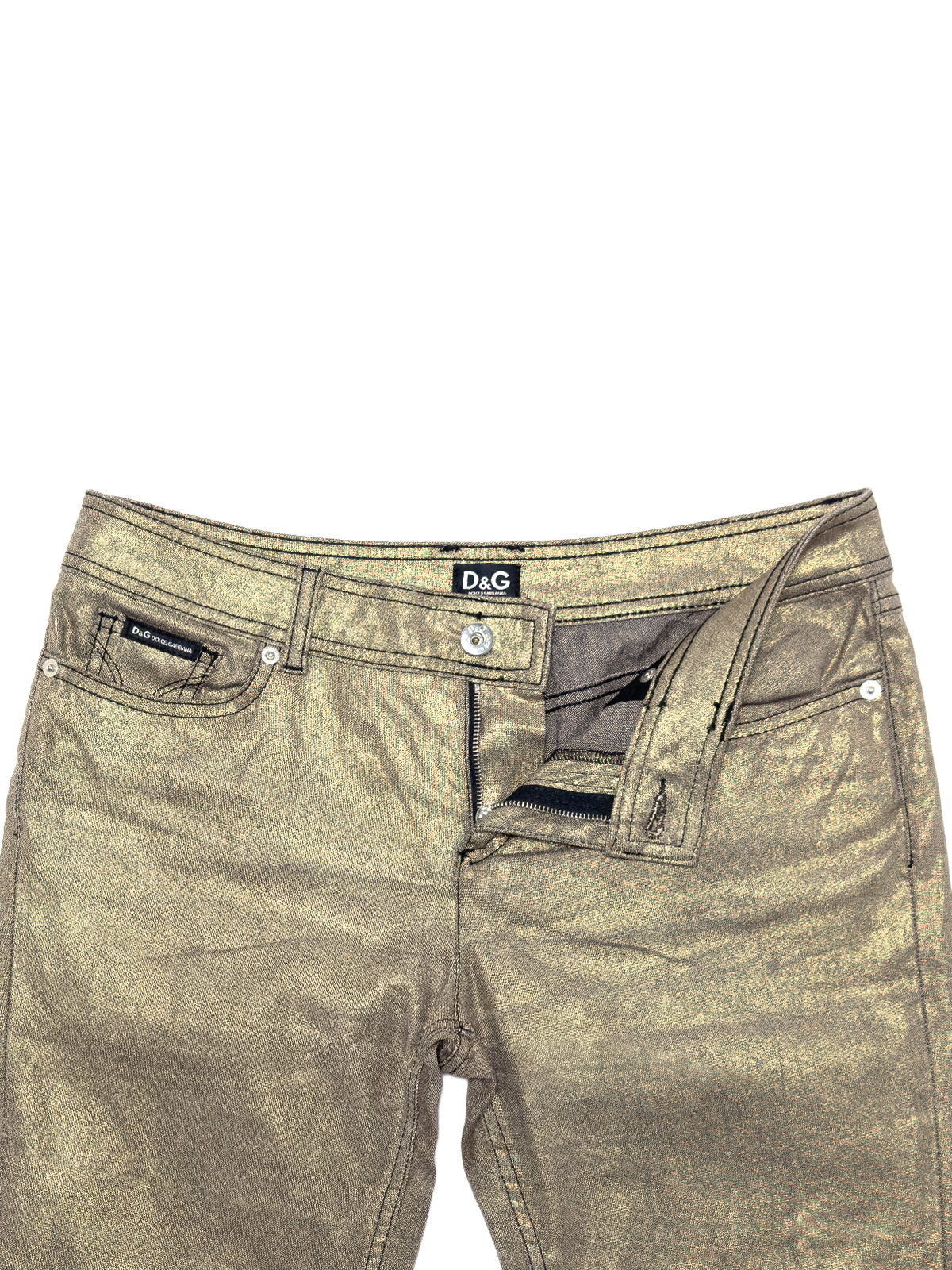 Dolce & Gabbana Gold Jeans