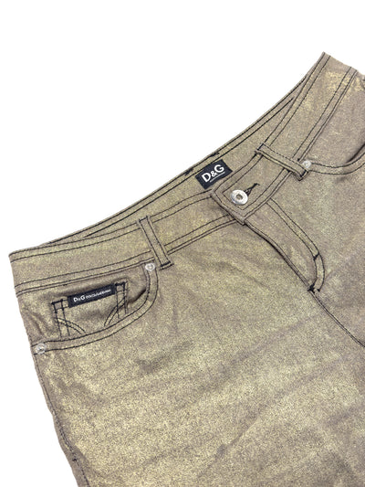 Dolce & Gabbana Gold Jeans