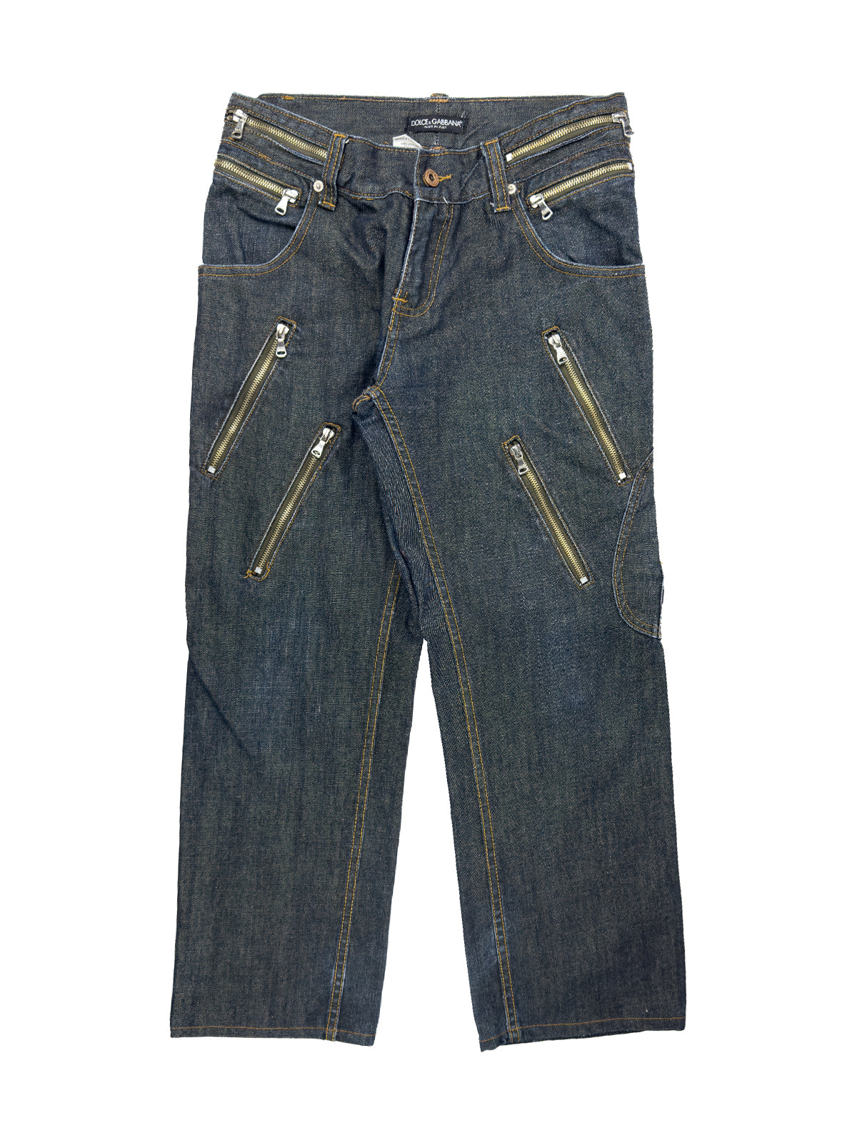 Dolce & Gabbana Archive Multi-Zip Jeans