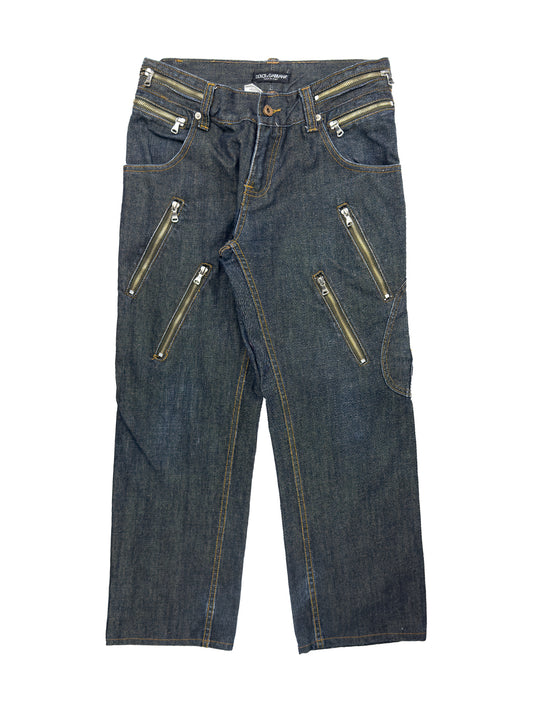 Dolce & Gabbana Archive Multi-Zip Jeans