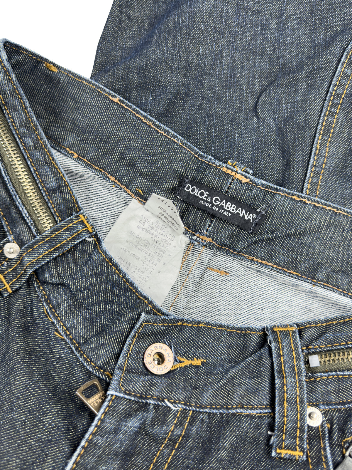Dolce & Gabbana Archive Multi-Zip Jeans