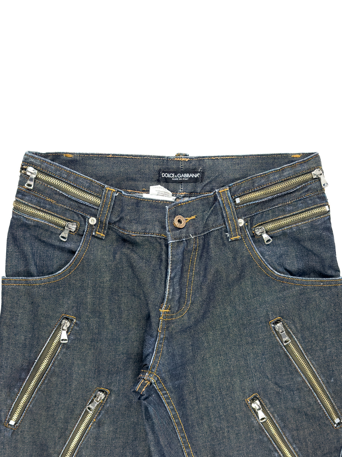 Dolce & Gabbana Archive Multi-Zip Jeans