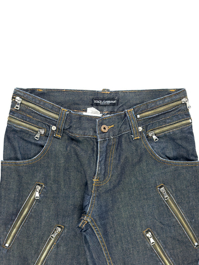 Dolce & Gabbana Archive Multi-Zip Jeans