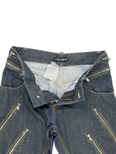 Dolce & Gabbana Archive Multi-Zip Jeans