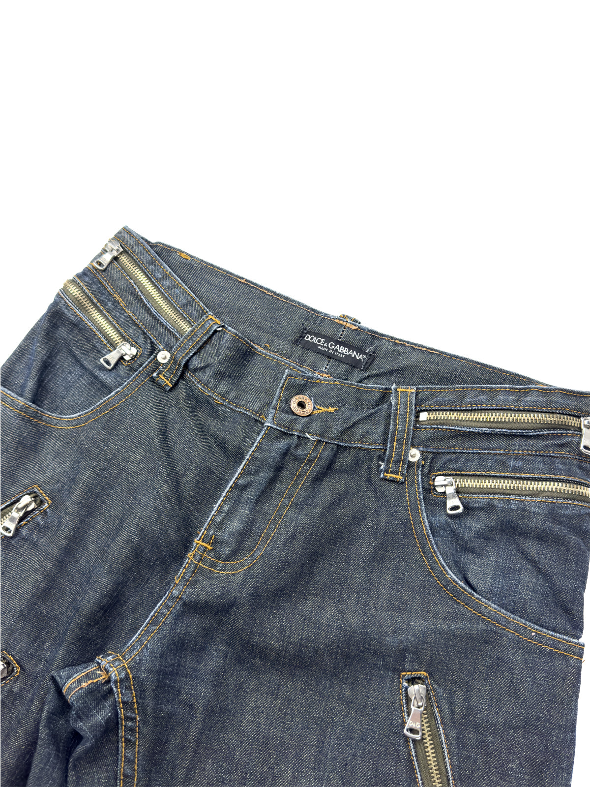 Dolce & Gabbana Archive Multi-Zip Jeans