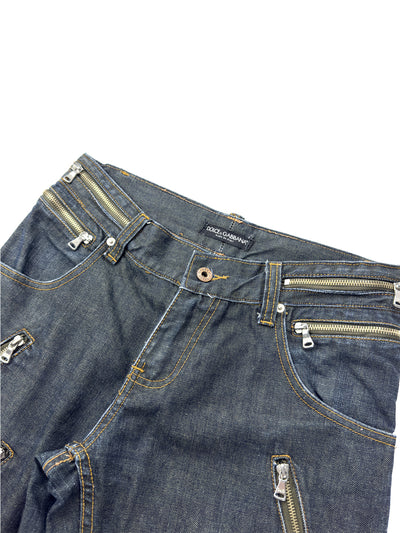 Dolce & Gabbana Archive Multi-Zip Jeans