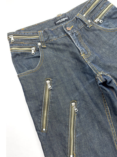 Dolce & Gabbana Archive Multi-Zip Jeans