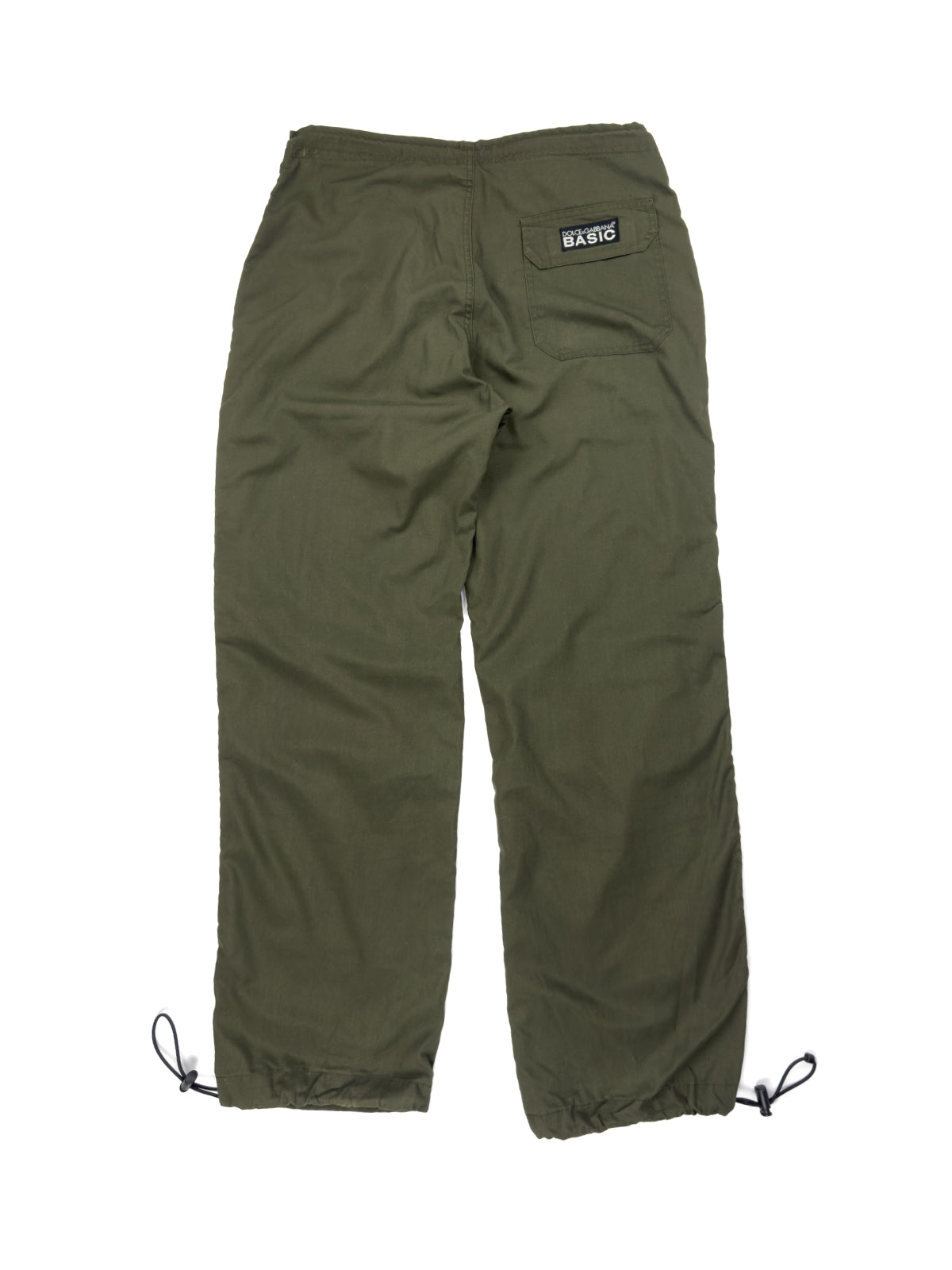 Dolce & Gabbana Parachute Pants Green