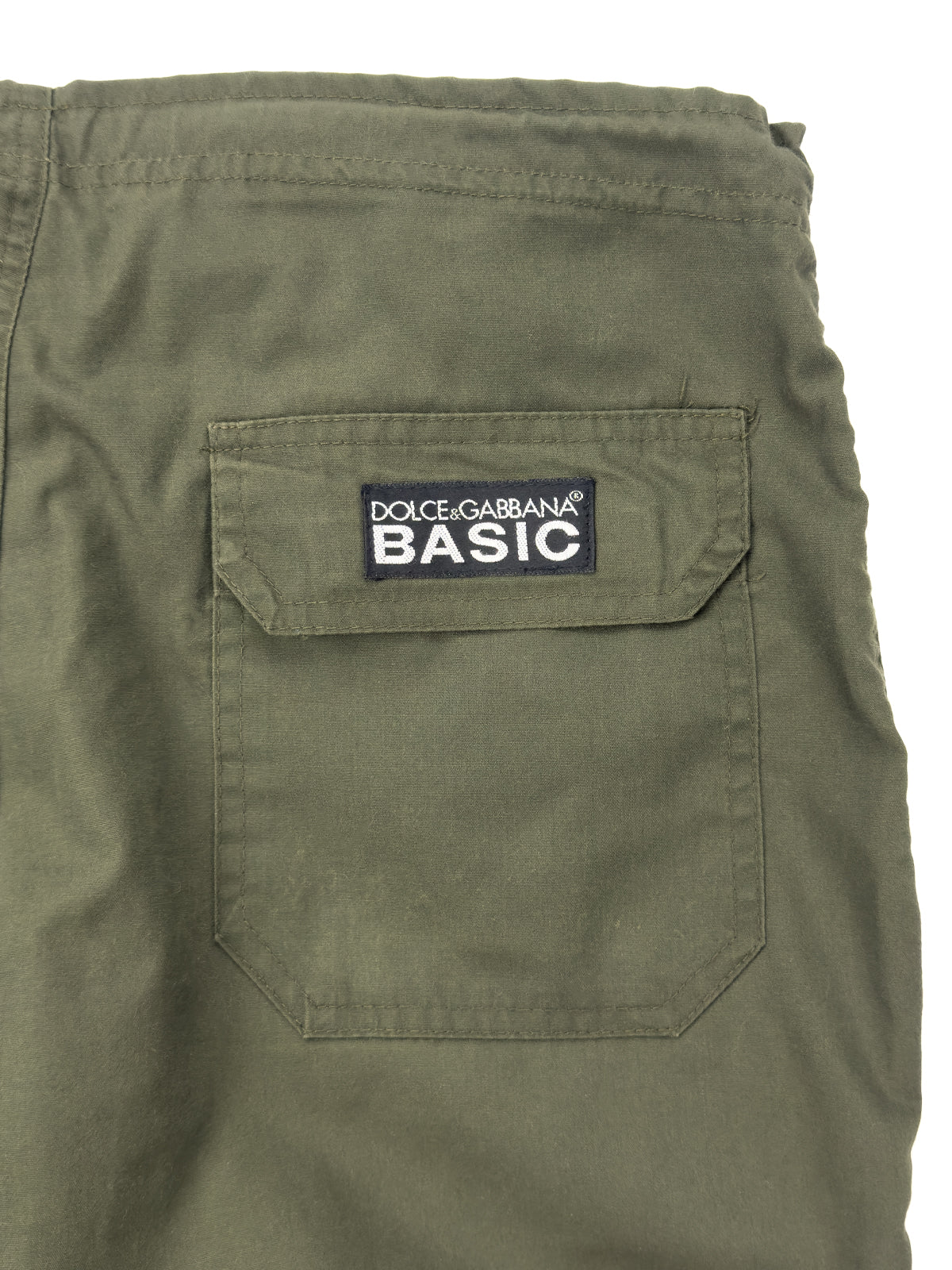 Dolce & Gabbana Parachute Pants Green