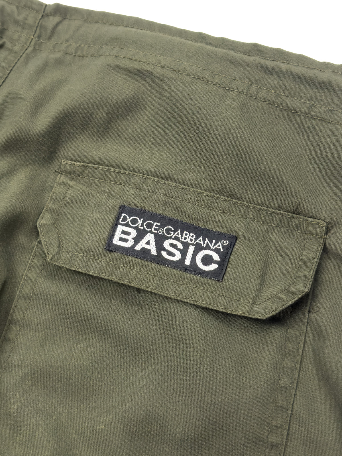 Dolce & Gabbana Parachute Pants Green