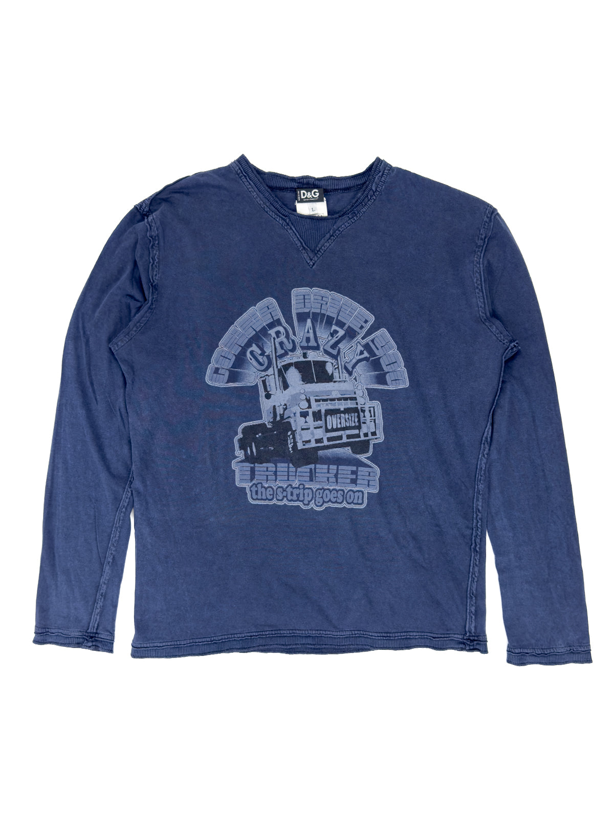 Dolce & Gabbana Truck Graphic Longsleeve