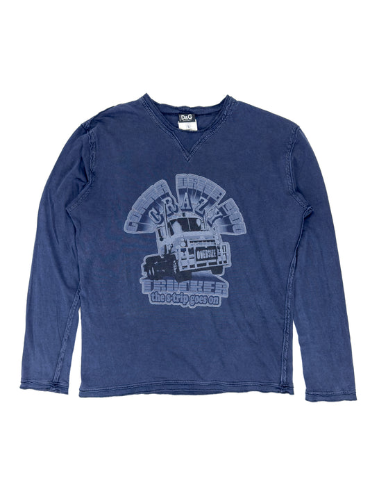 Dolce & Gabbana Truck Graphic Longsleeve