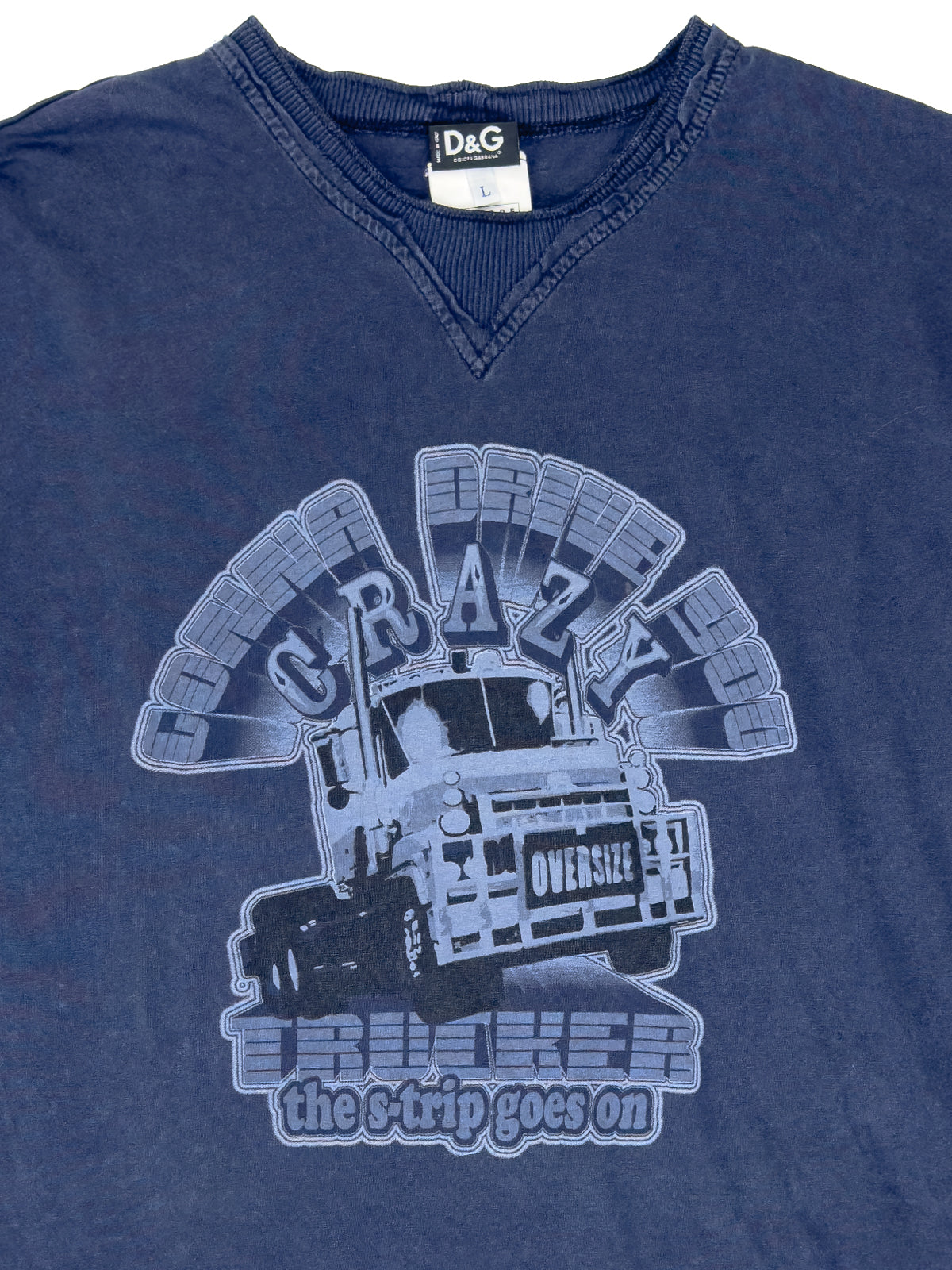 Dolce & Gabbana Truck Graphic Longsleeve
