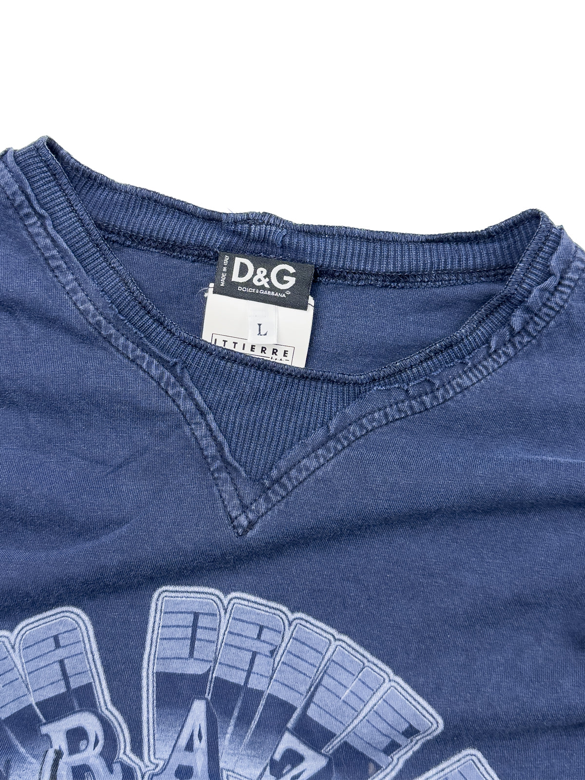 Dolce & Gabbana Truck Graphic Longsleeve