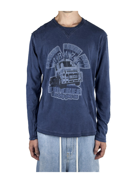 Dolce & Gabbana Truck Graphic Longsleeve