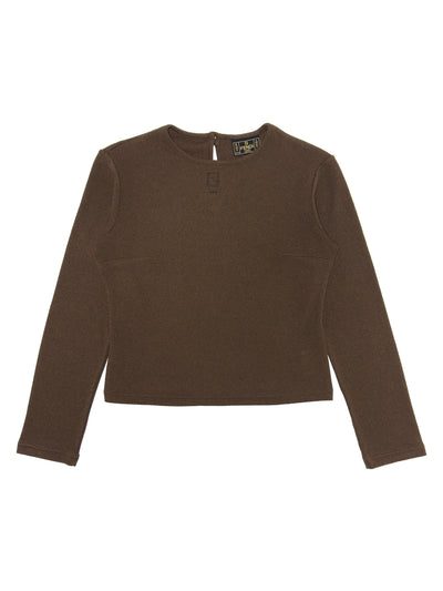 FENDI Jeans 90s "Roma Amor" Long Sleeve Top