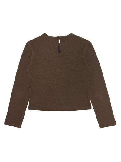 FENDI Jeans 90s "Roma Amor" Long Sleeve Top