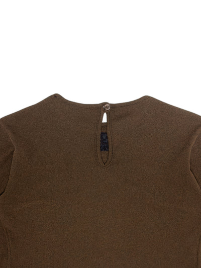 FENDI Jeans 90s "Roma Amor" Long Sleeve Top