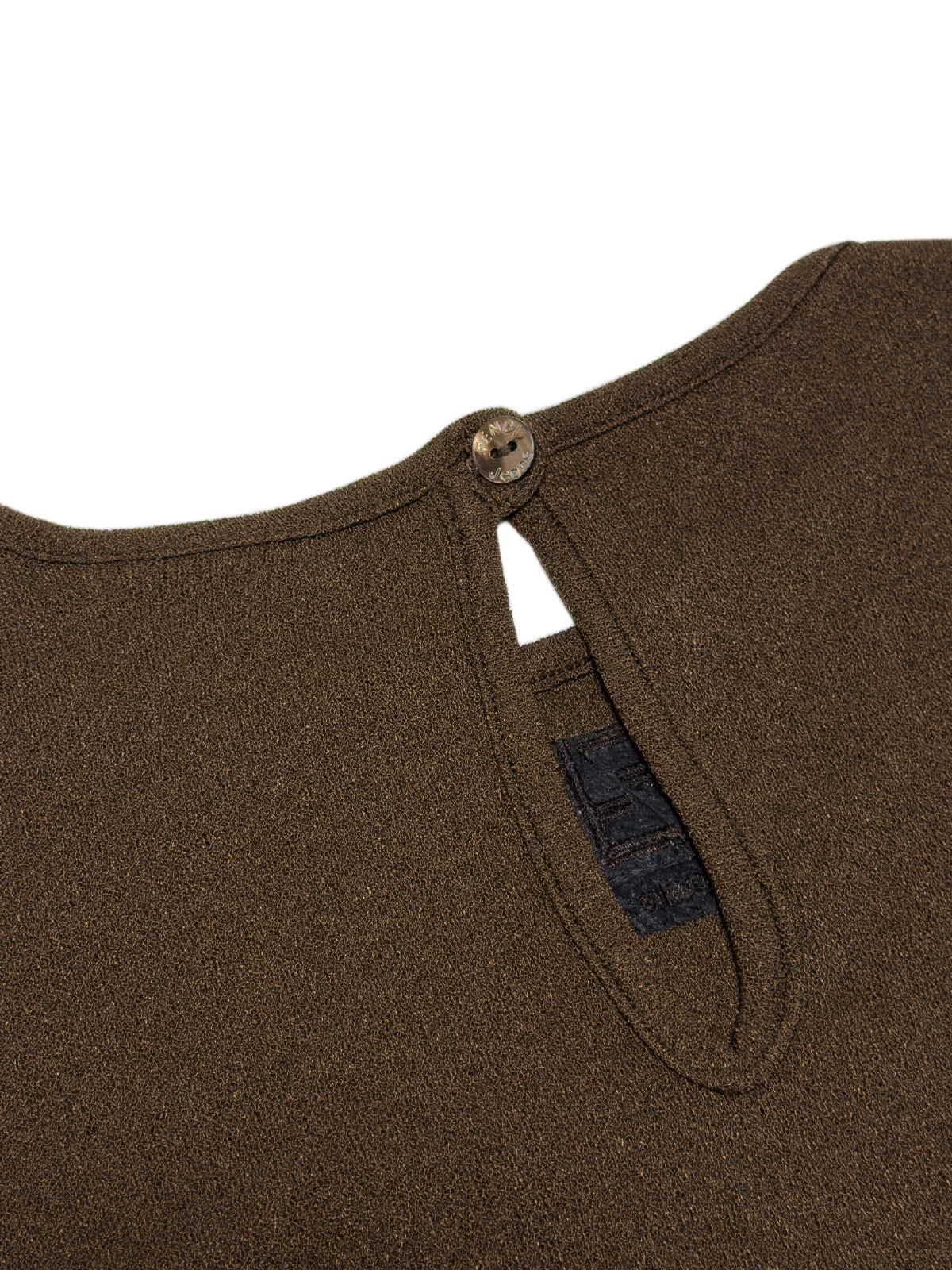 FENDI Jeans 90s "Roma Amor" Long Sleeve Top