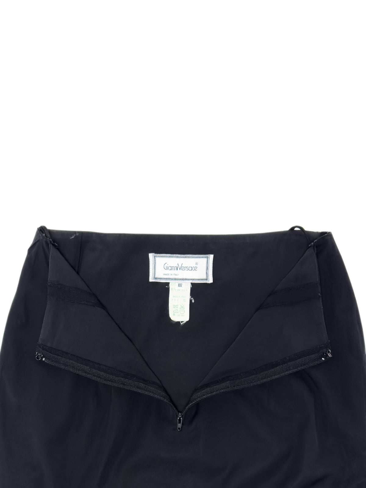 VERSACE 90s Layered Pencil Skirt