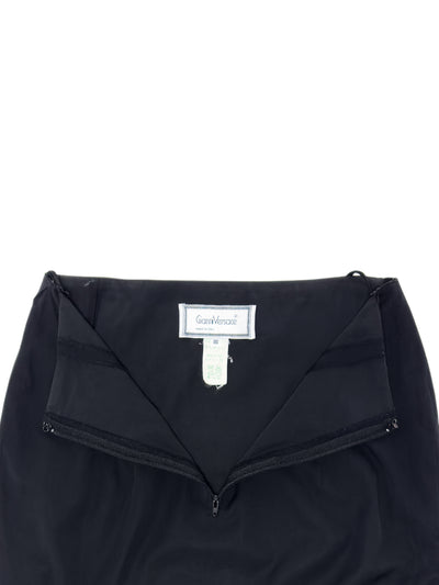 VERSACE 90s Layered Pencil Skirt