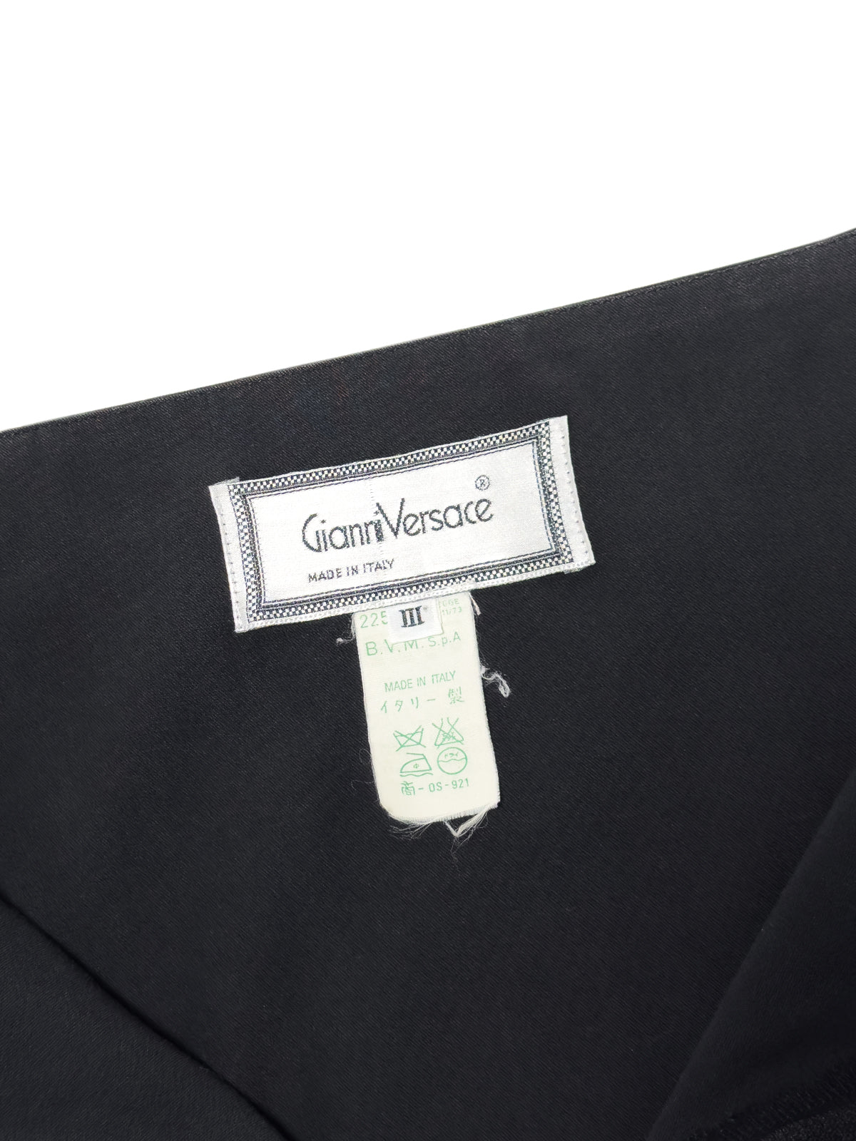 VERSACE 90s Layered Pencil Skirt