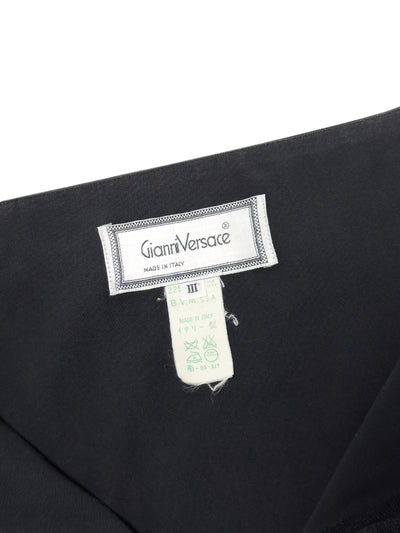VERSACE 90s Layered Pencil Skirt