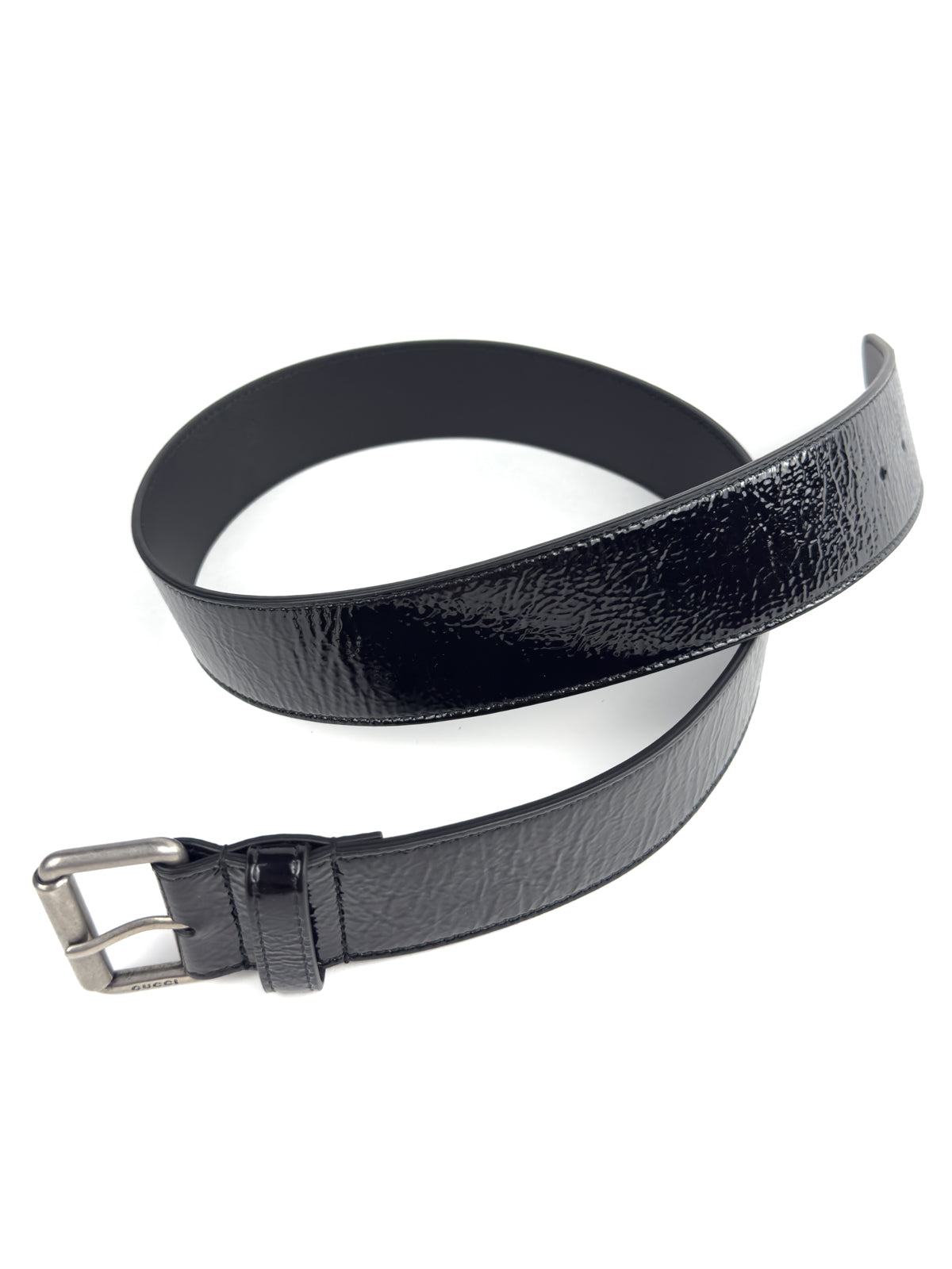 Gucci Crinkled Roller Belt