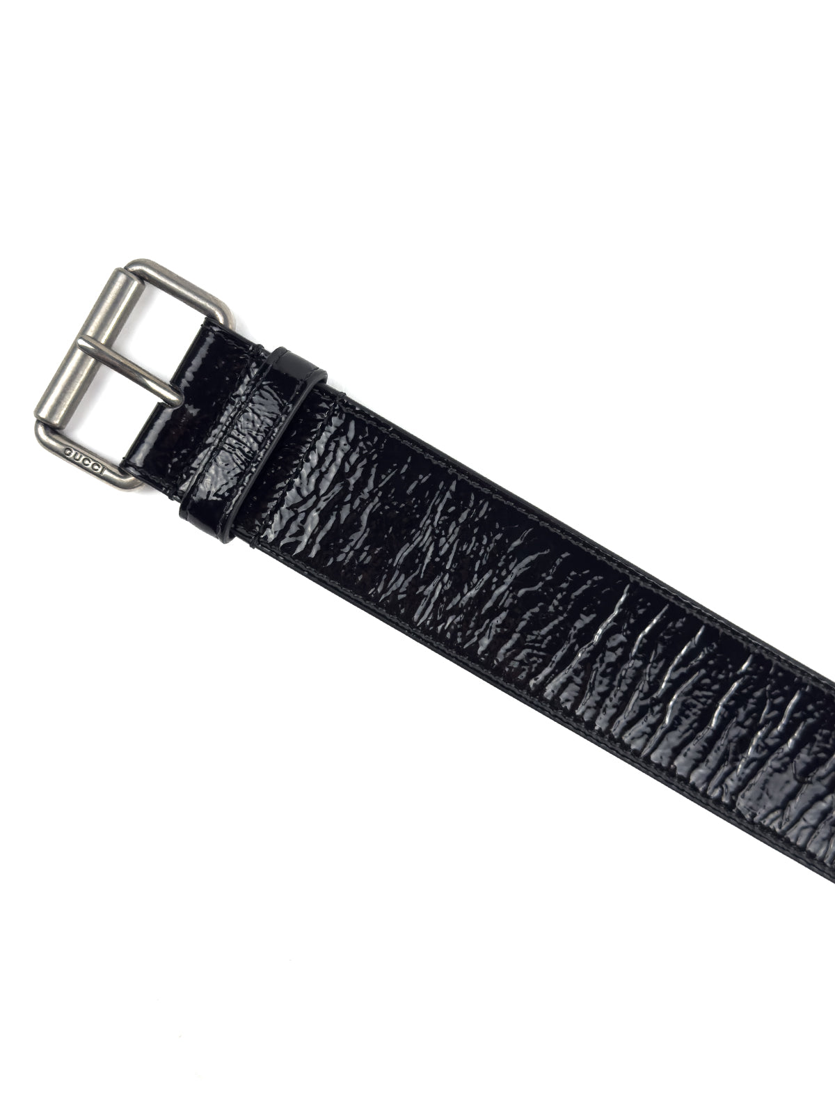 Gucci Crinkled Roller Belt